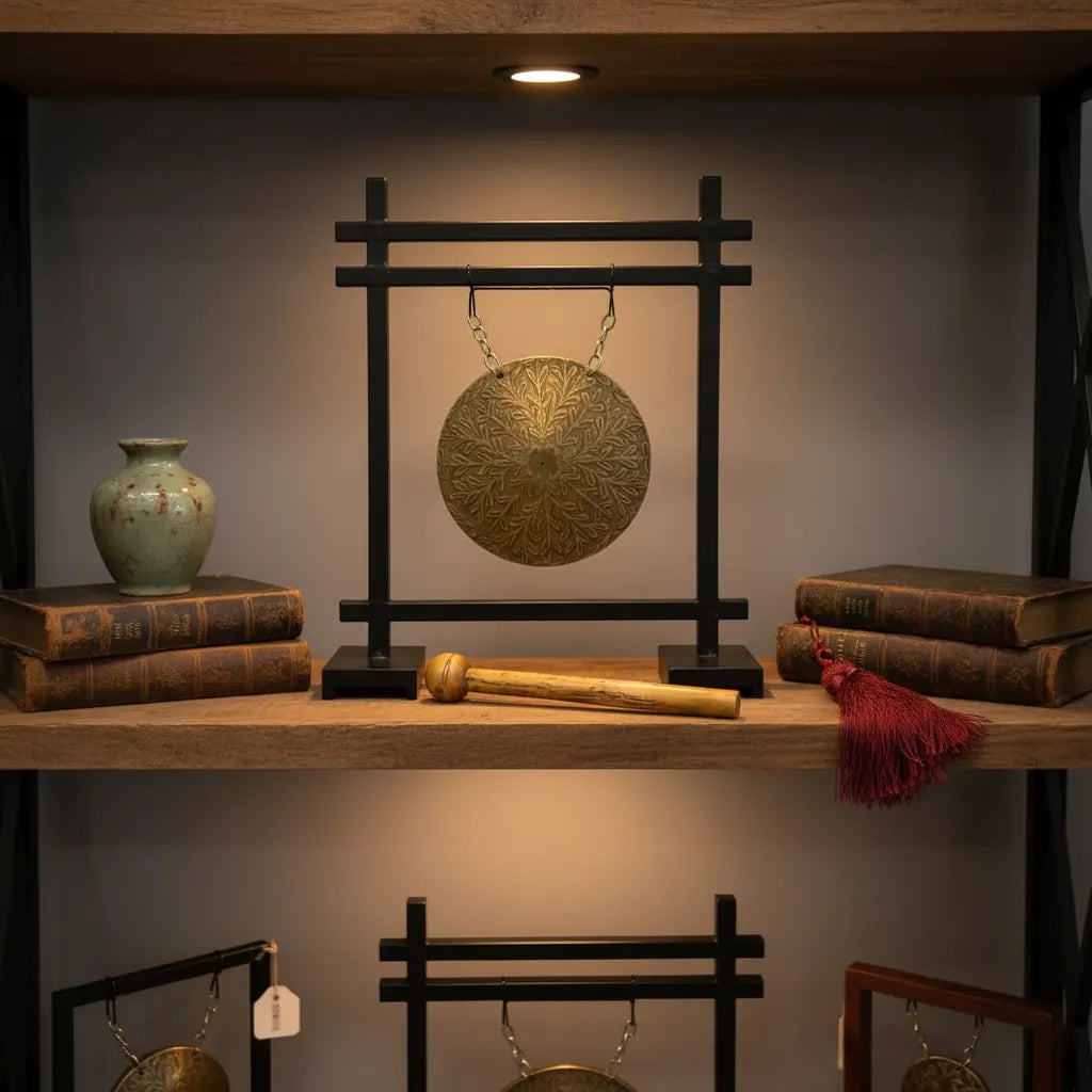 Gong Oriental de Escritorio