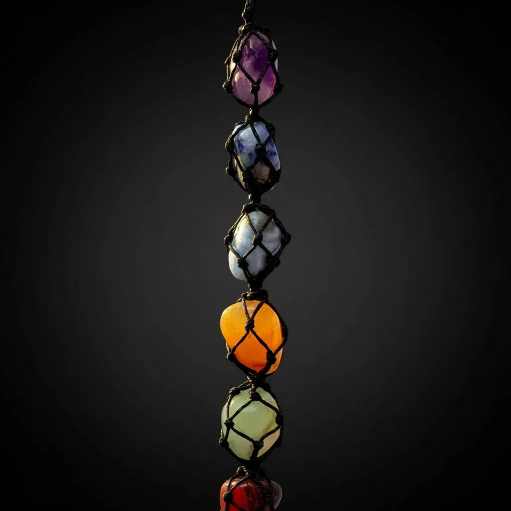 Colgante de Piedras 7 Chakras