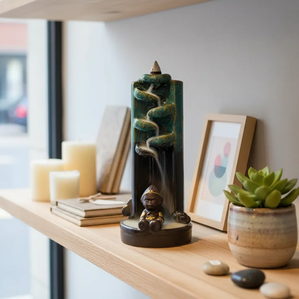 Porta Incienso Cascada Warrior