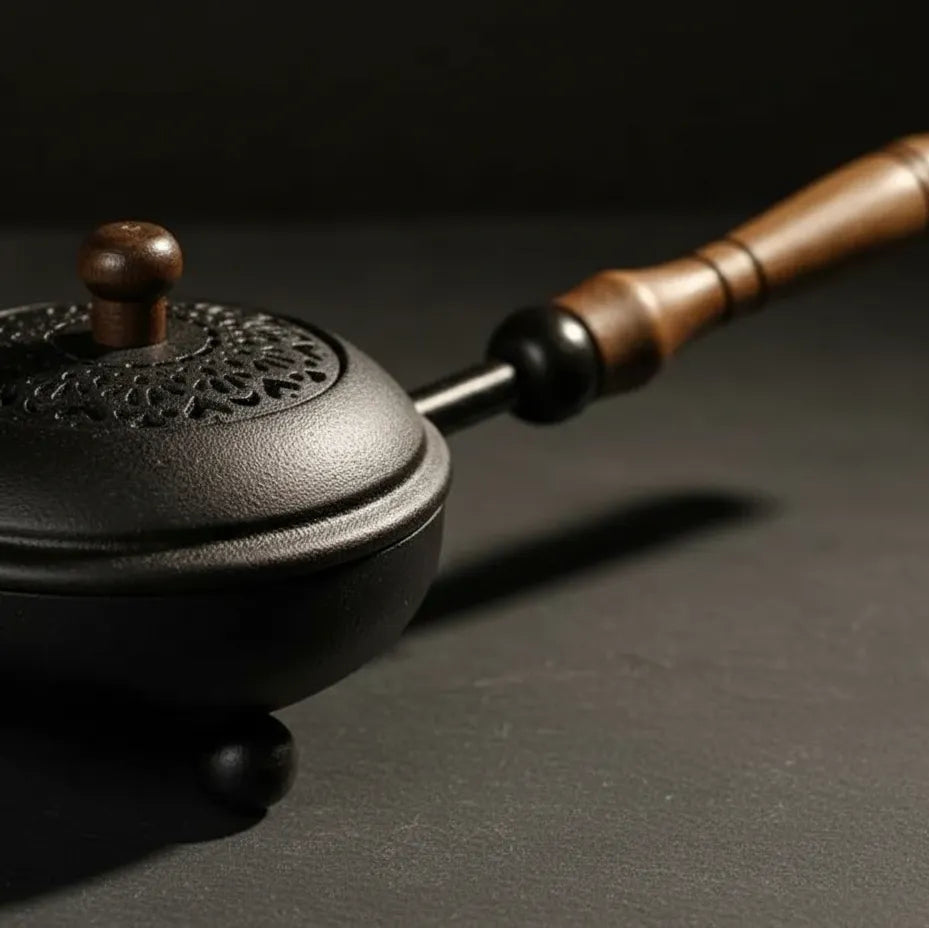 Quemador de Resina con Mango Akasha Chico