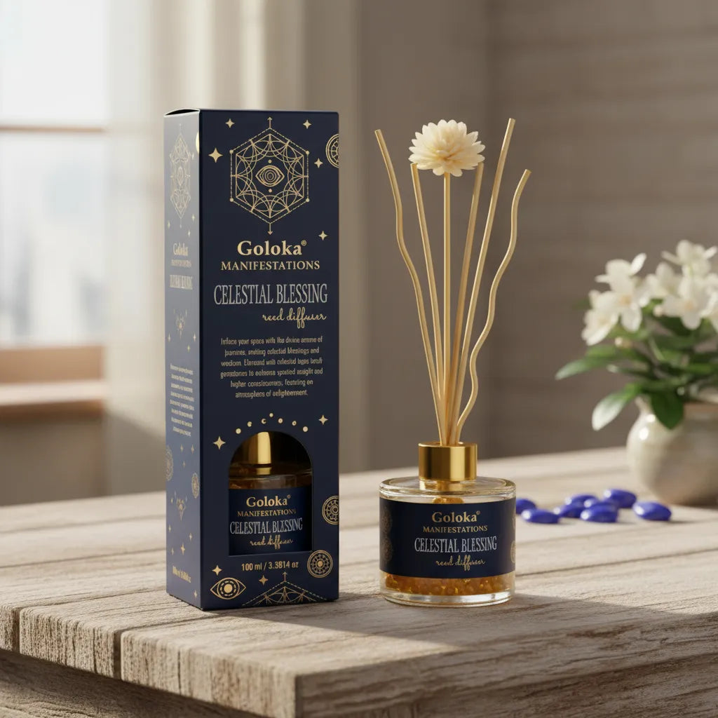 Difusor de Varilla Jazmín con Lapislázuli 100 mL