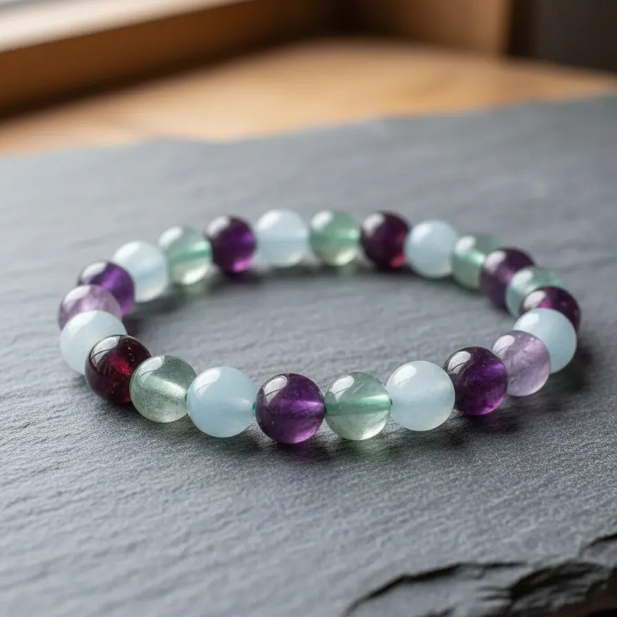Pulsera Fluorita 8mm