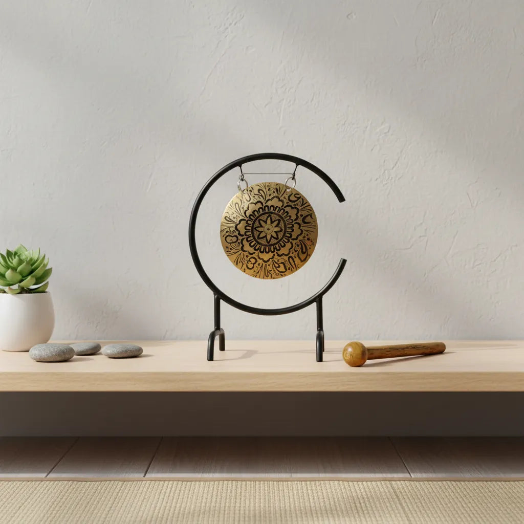 Gong Circular de Escritorio