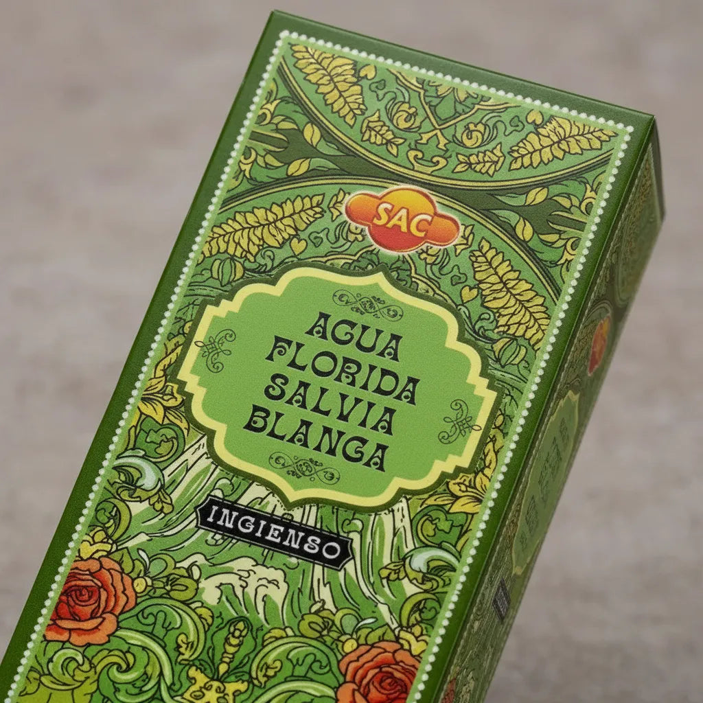 Incienso Agua Florida Salvia Blanca