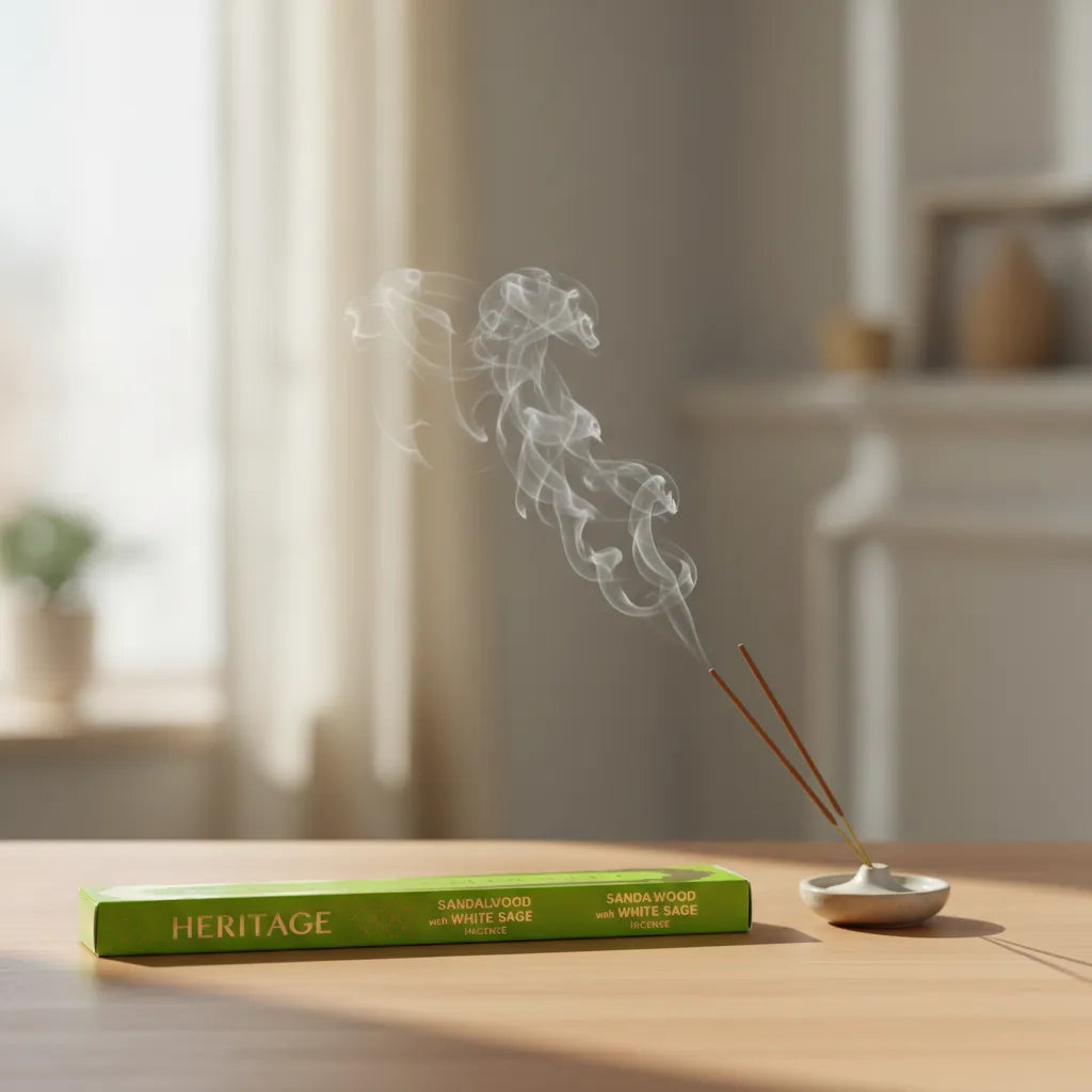 Incienso Heritage Sandalo con Salvia Blanca