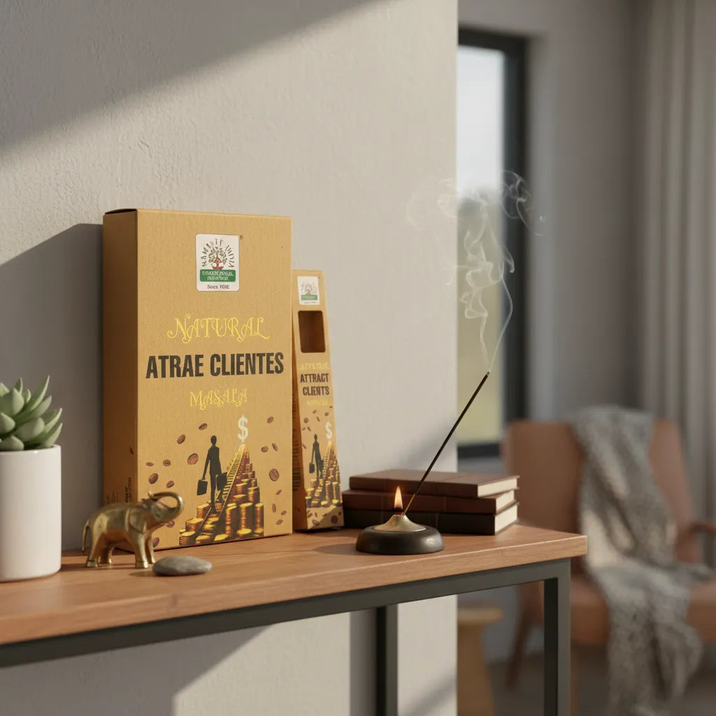 Incienso Orgánico Atrae Cliente