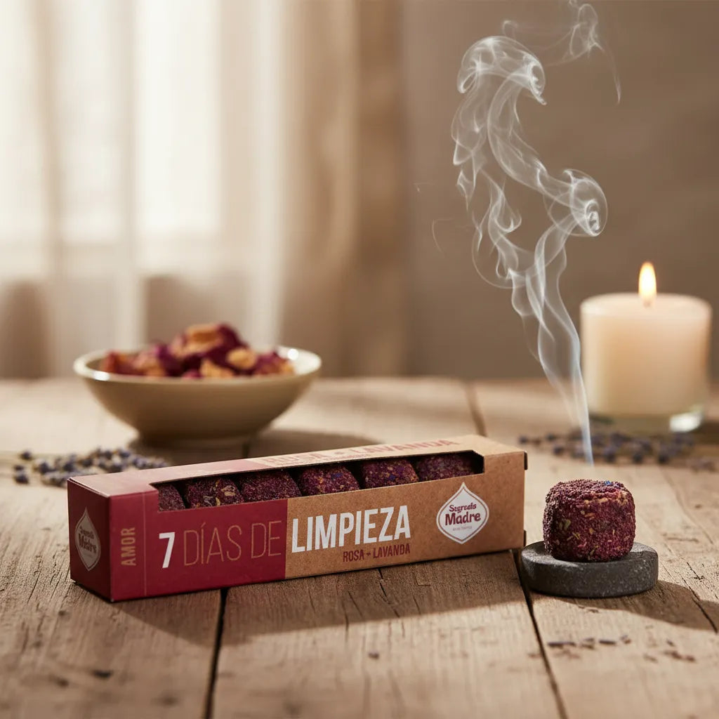 Pastillas 7 Dias de Limpieza Rosa y Lavanda