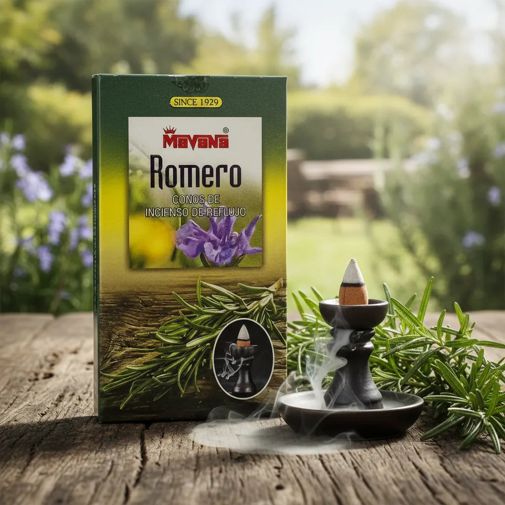 Incienso Cascada Romero 120 conos