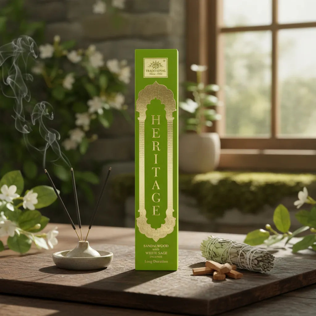 Incienso Heritage Sandalo con Salvia Blanca