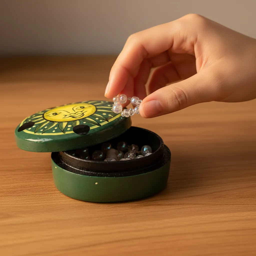 Mini Cajita Oval Sol