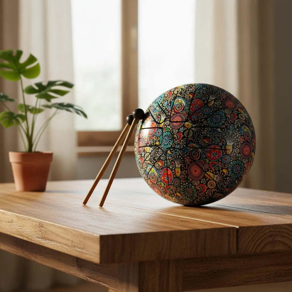 Hand Drum Mándala 21 cm