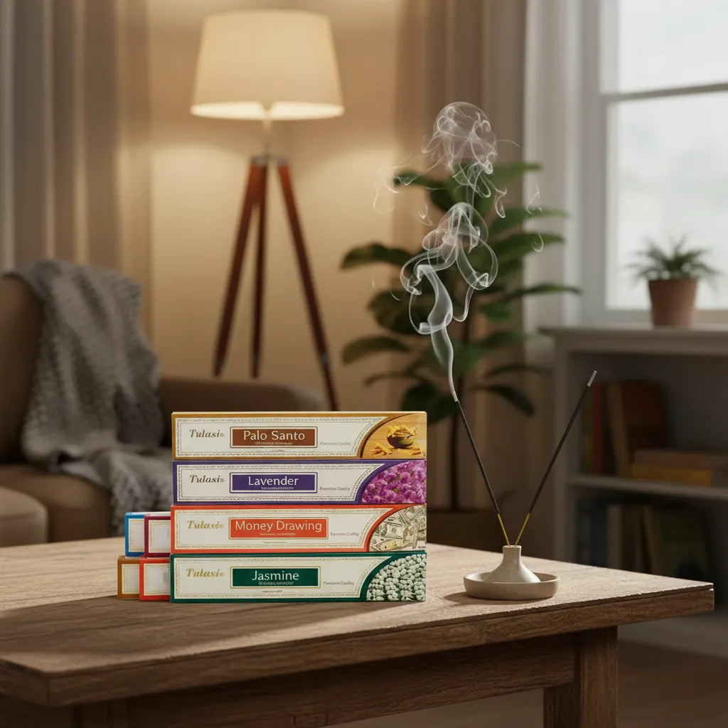 Pack Incienso Tulasi Premium