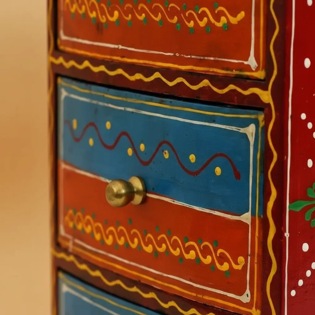 Cajonera Larga Rubí Zafiro 3 Cajones