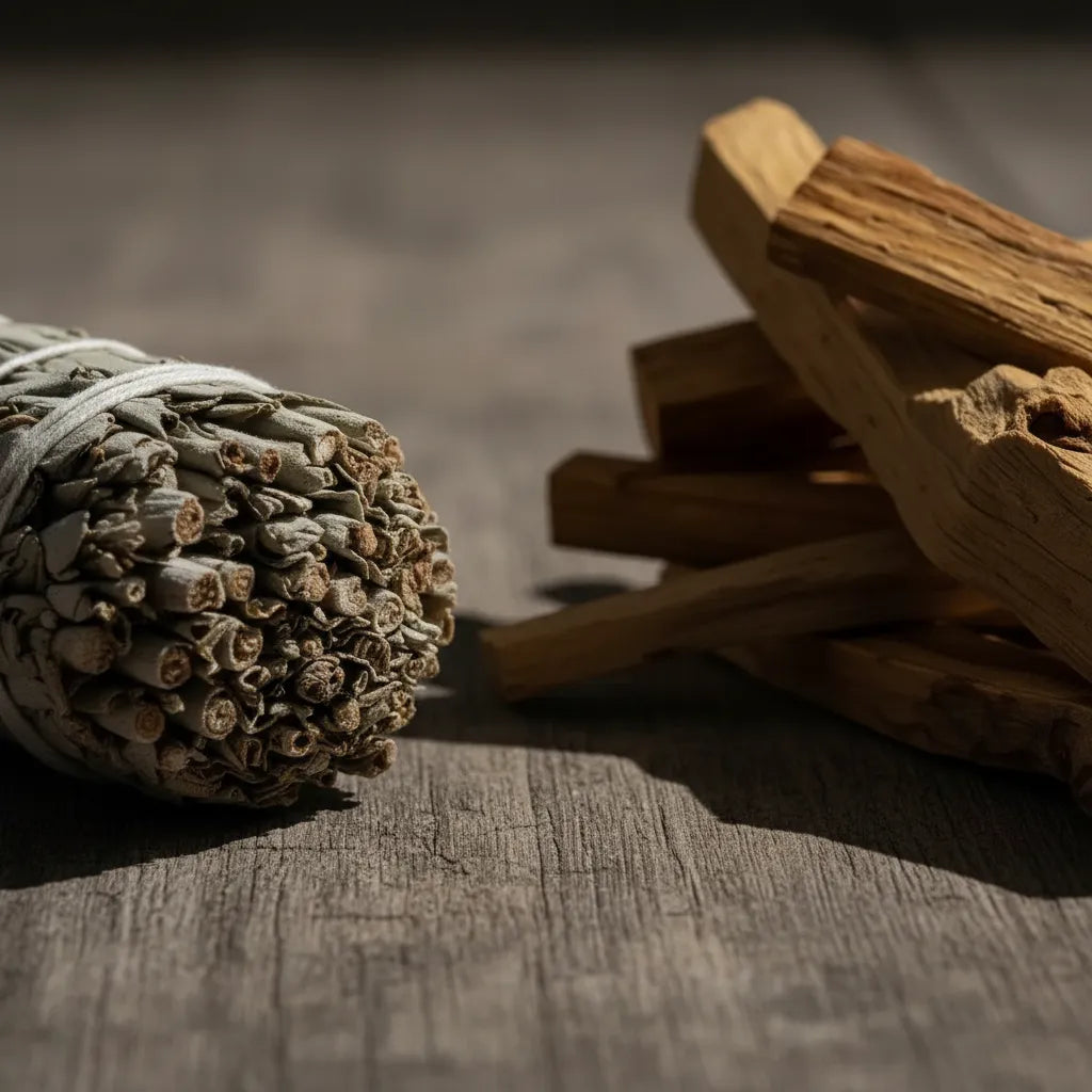 Pack Salvia Blanca + Palo Santo 100 Grs
