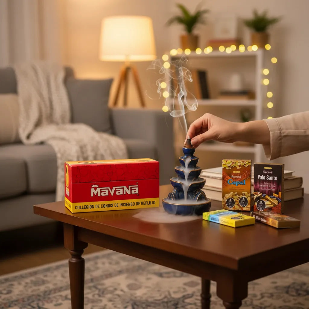 Pack Incienso Cascada 120 conos