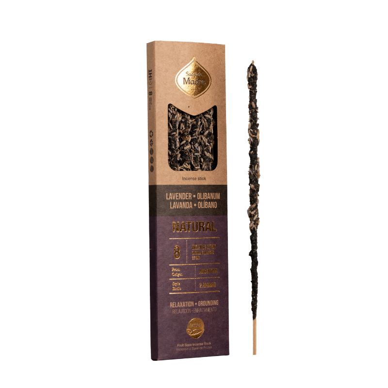 Sahumerio Dos Aromas Lavanda Olíbano