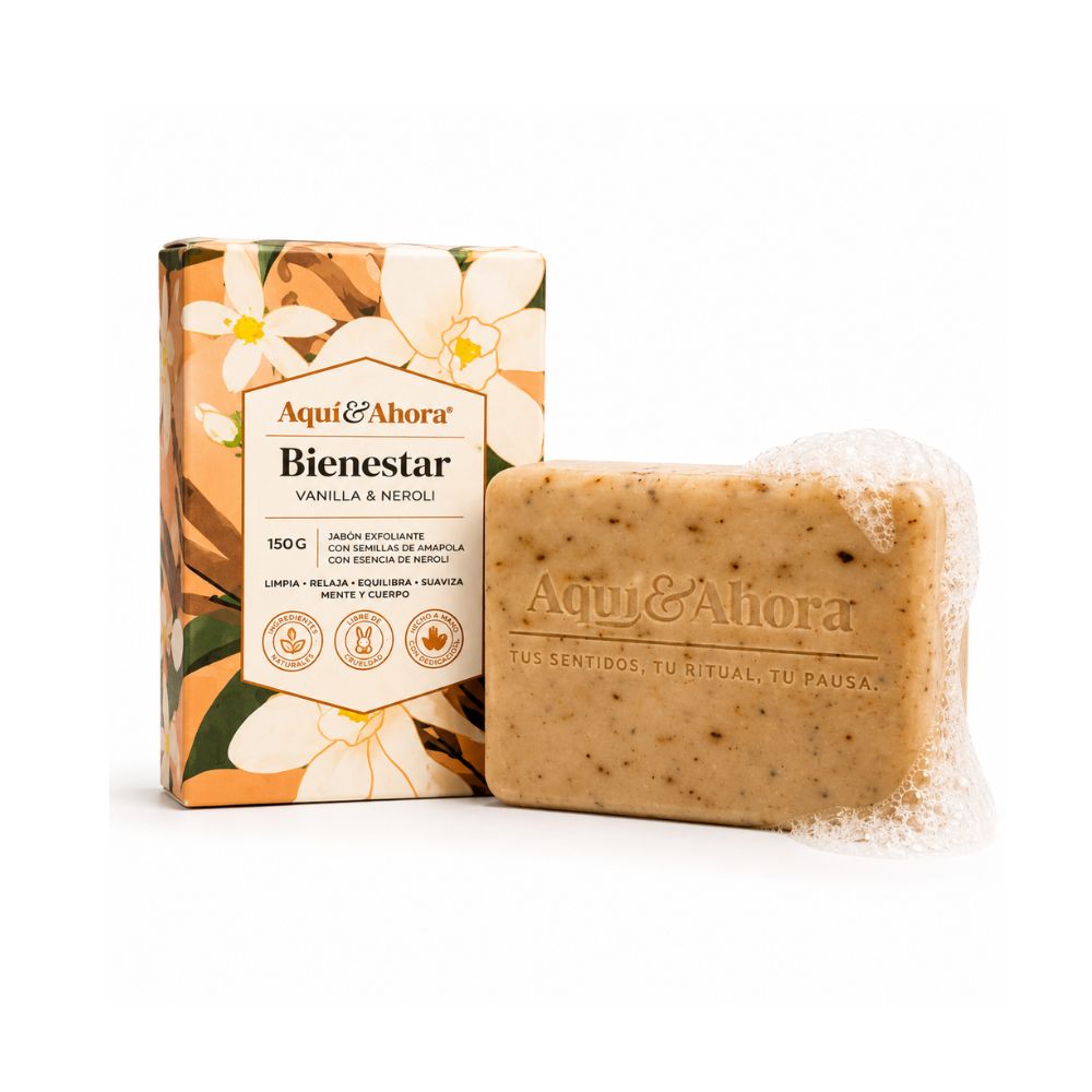 Jabón Aromático Bienestar Vainilla Neroli 150 Gr