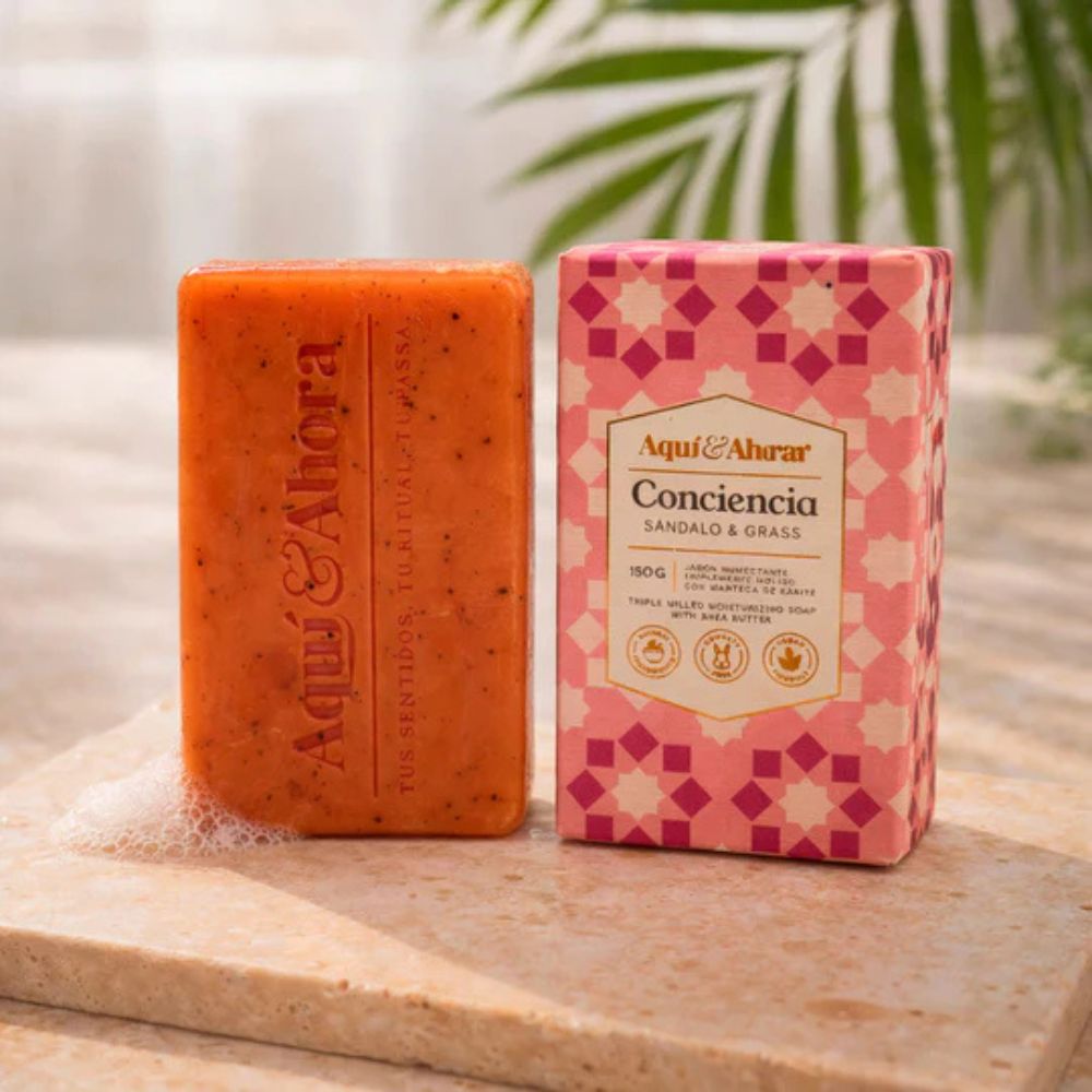 Jabón Aromático Conciencia Sandalo Grass 150 Gr