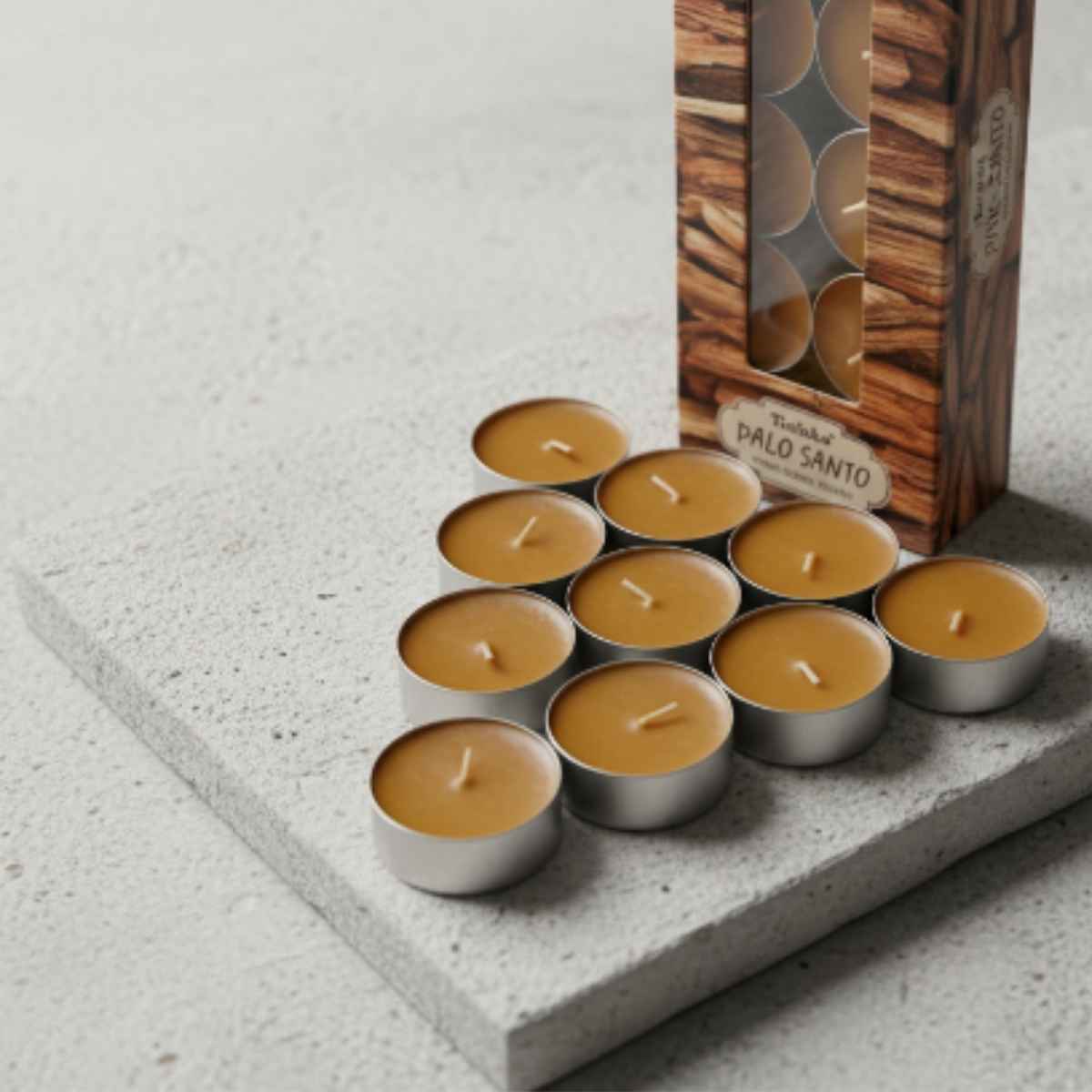 Vela Tealight Palo Santo