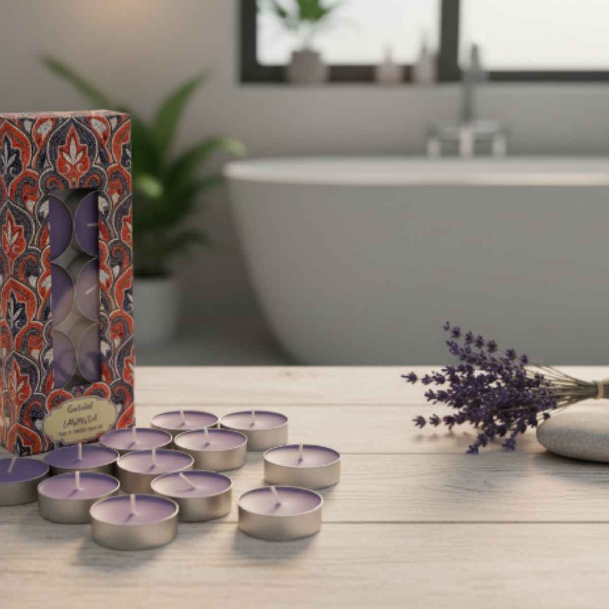 Vela Tealight Lavanda
