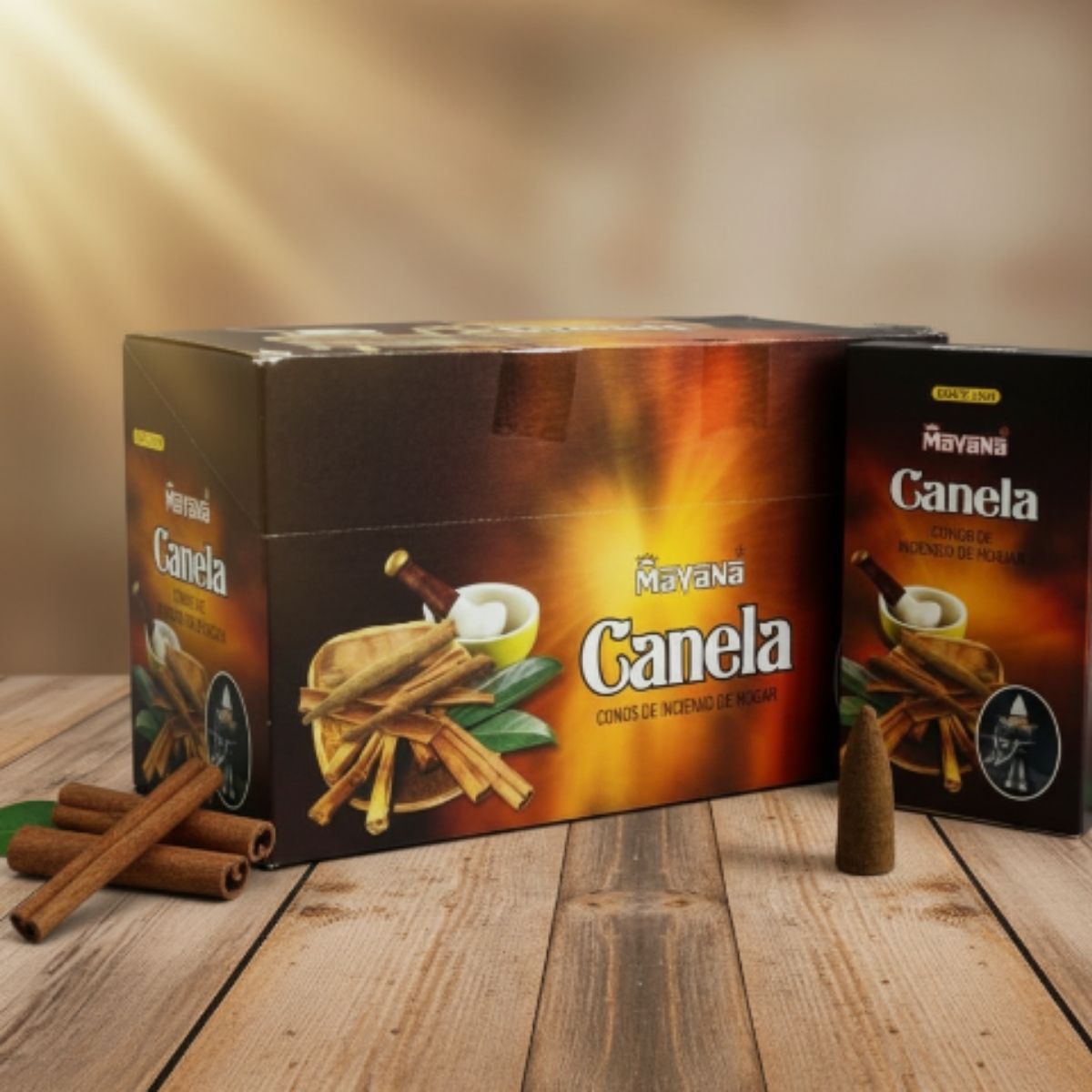 Incienso Cascada Canela 120 conos