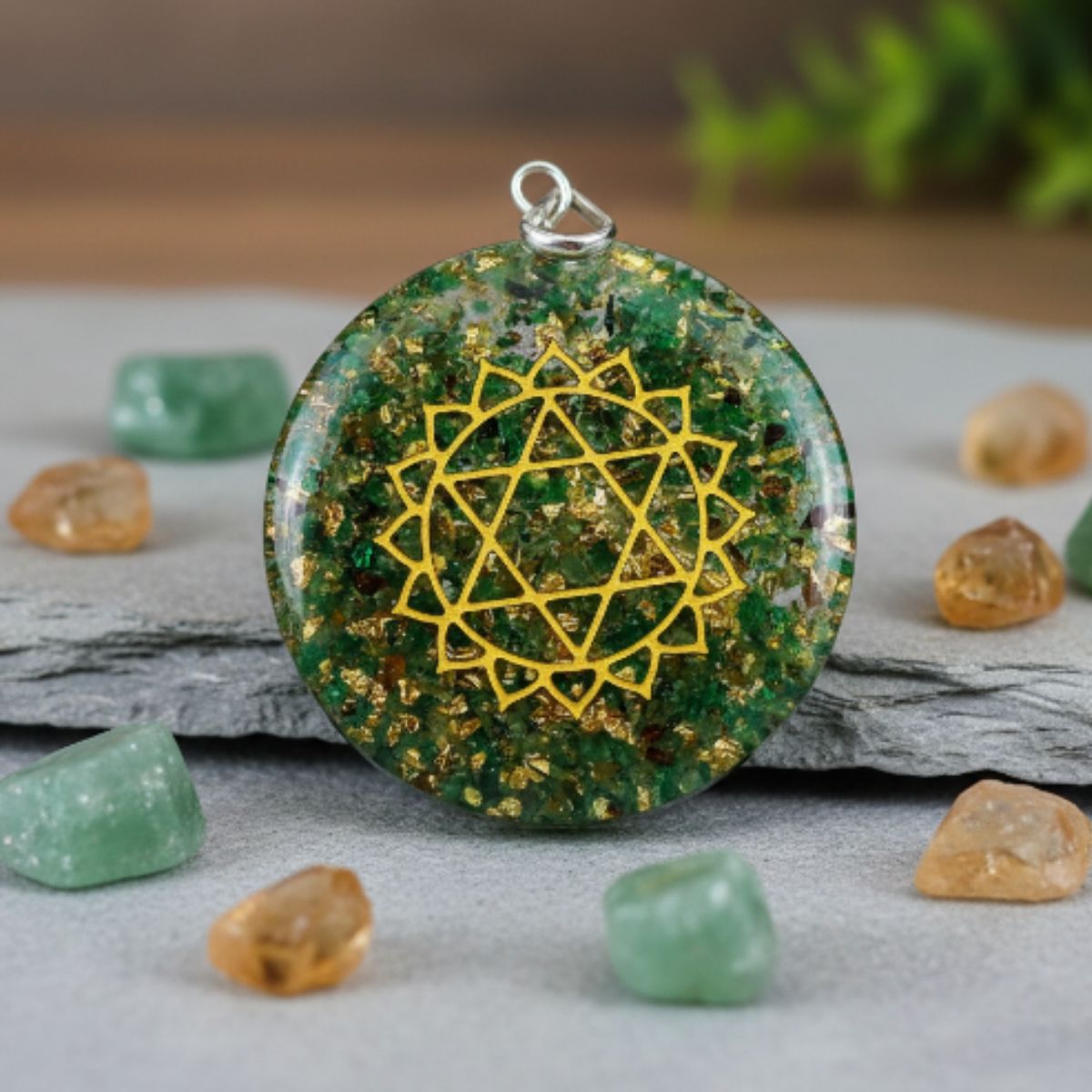Colgante Orgon Anahata