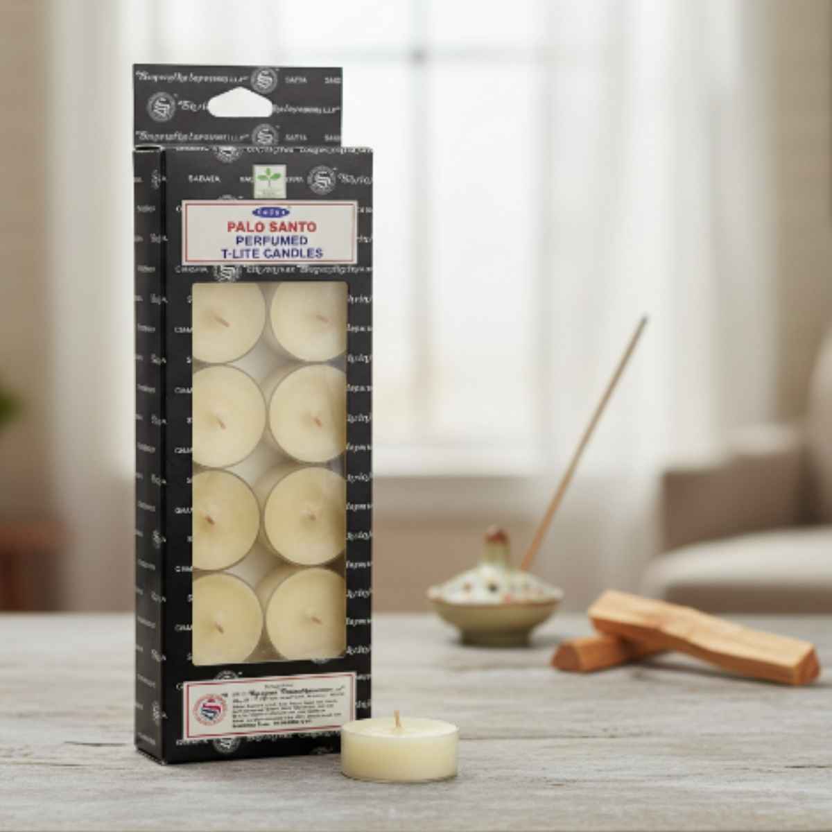 Vela Tealight Palo Santo