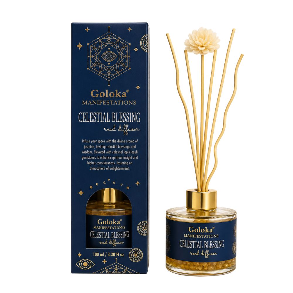 Difusor de Varilla Jazmín con Lapislázuli 100 mL