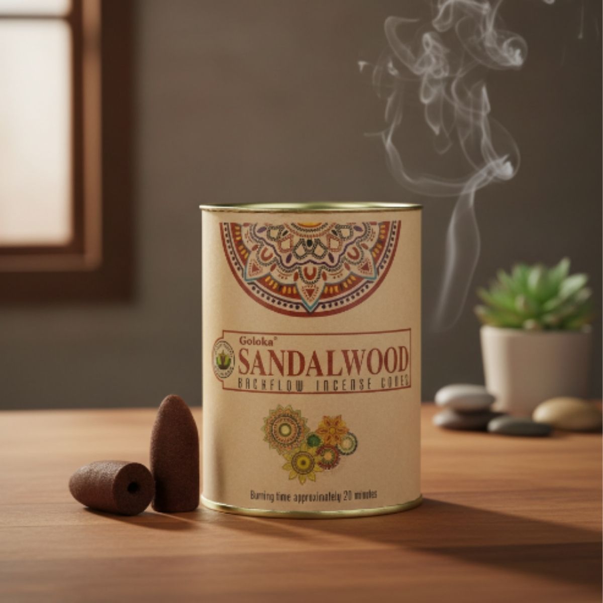 Incienso Cascada Nature's Sandalwood 24Conos