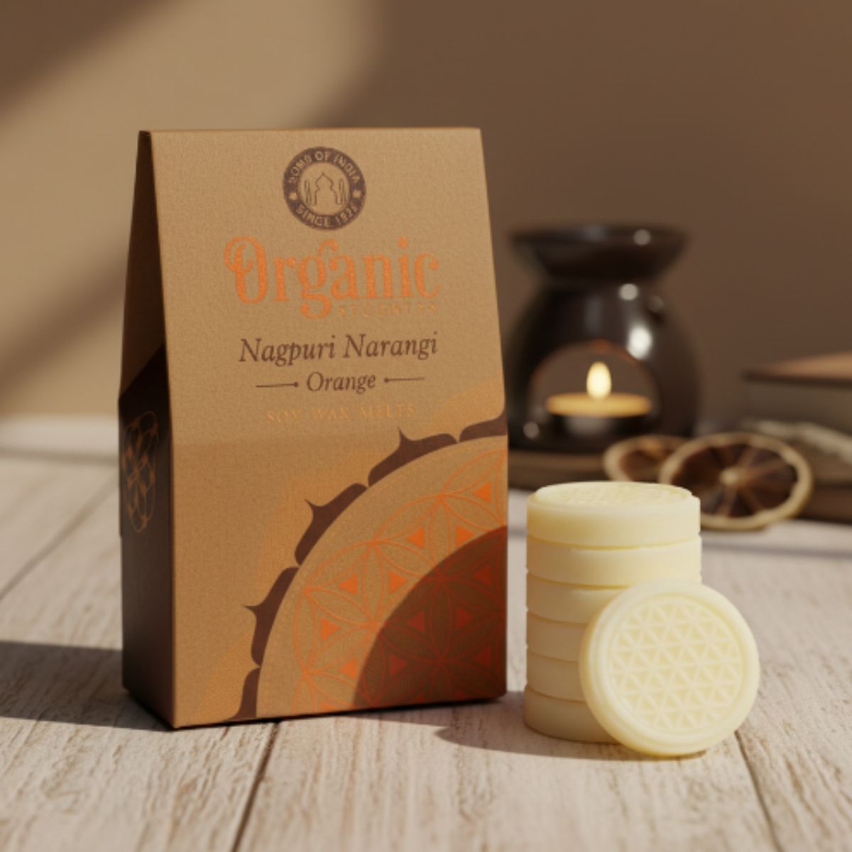 Cera de Soya Naranja