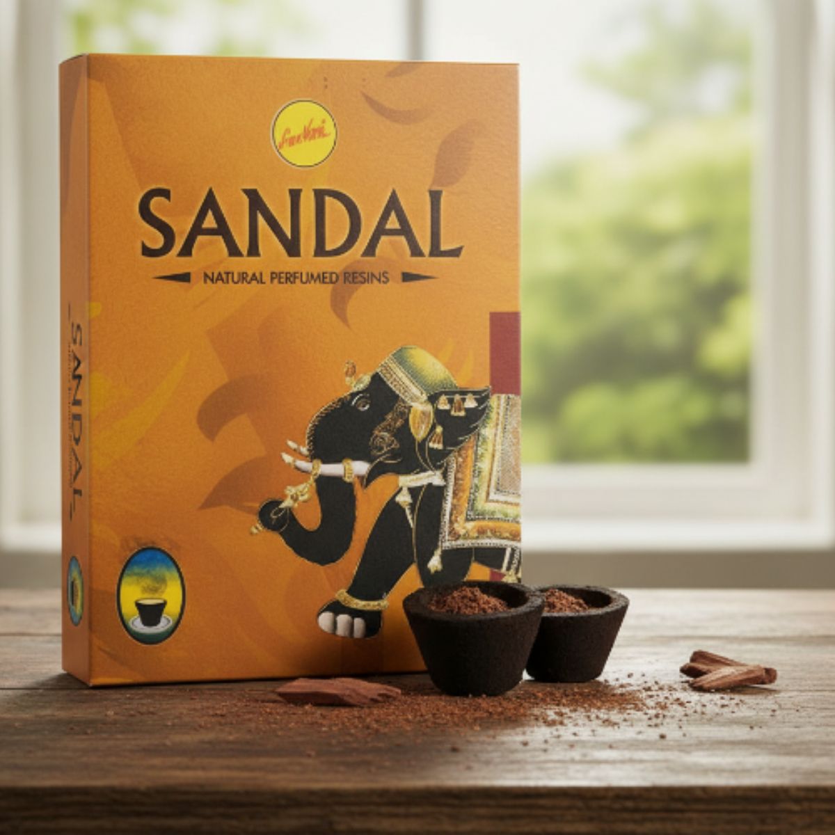 Copitas de Incienso Sándalo 12 copas