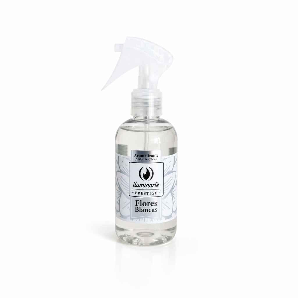 Aromatizante Spray Flores Blancas 200 mL