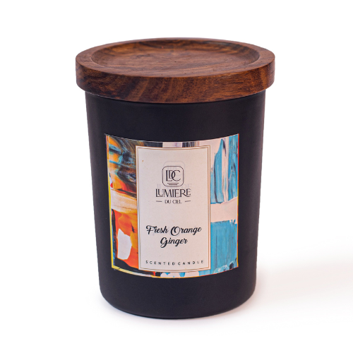 Vela Black Jengibre de Naranja 225g