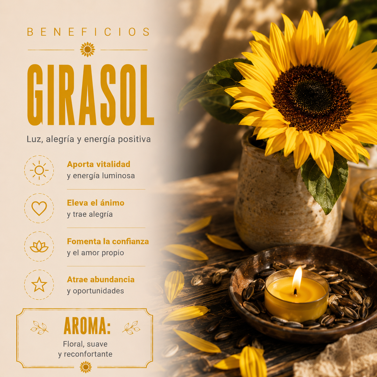 Aceite Aromático Girasol