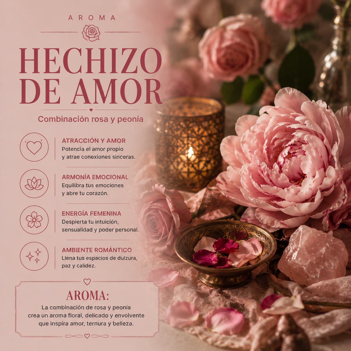 Aromatizante Spray Hechizo de Amor 100 mL