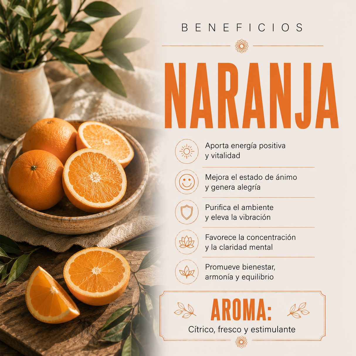Aromatizante Spray Naranja 100 mL
