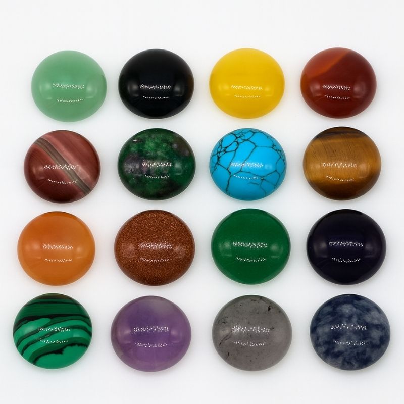 Ombliguera de Piedra 2 cm Lluvia de Estrellas Rojo