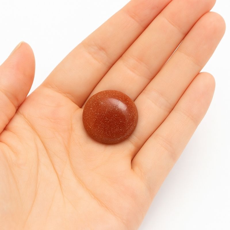 Ombliguera de Piedra 2 cm Lluvia de Estrellas Rojo