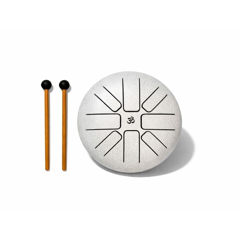 Hand Drum Tambor - Happy Blanco Mediano