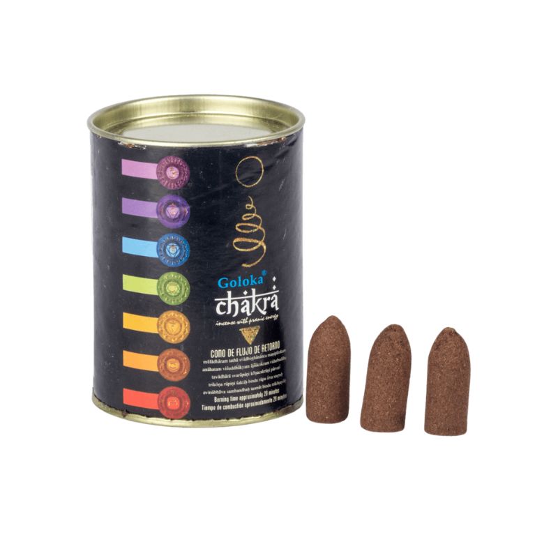 Incienso Cascada Chakra 24Conos