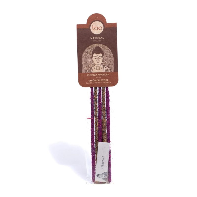 Sahumerio Combinado Rosa, Palo Santo y Ratnamala