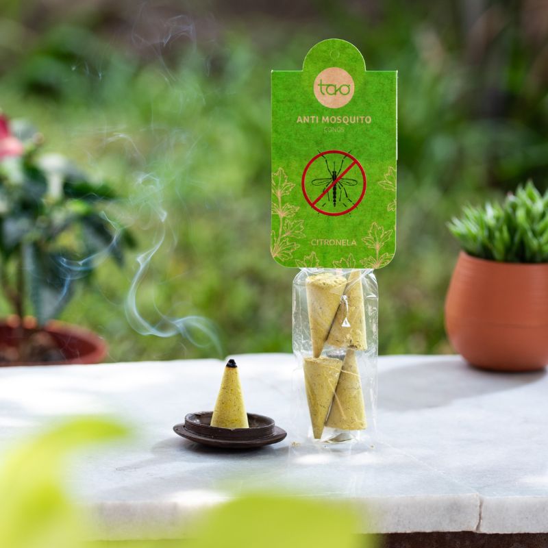 Sahumerio en Cono Antimosquitos Citronela Naranja