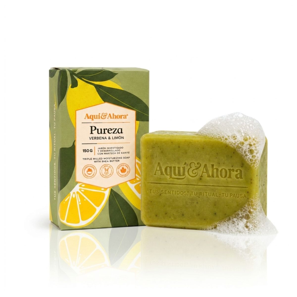 Jabón Aromático Pureza Verbena Limón 150 Gr