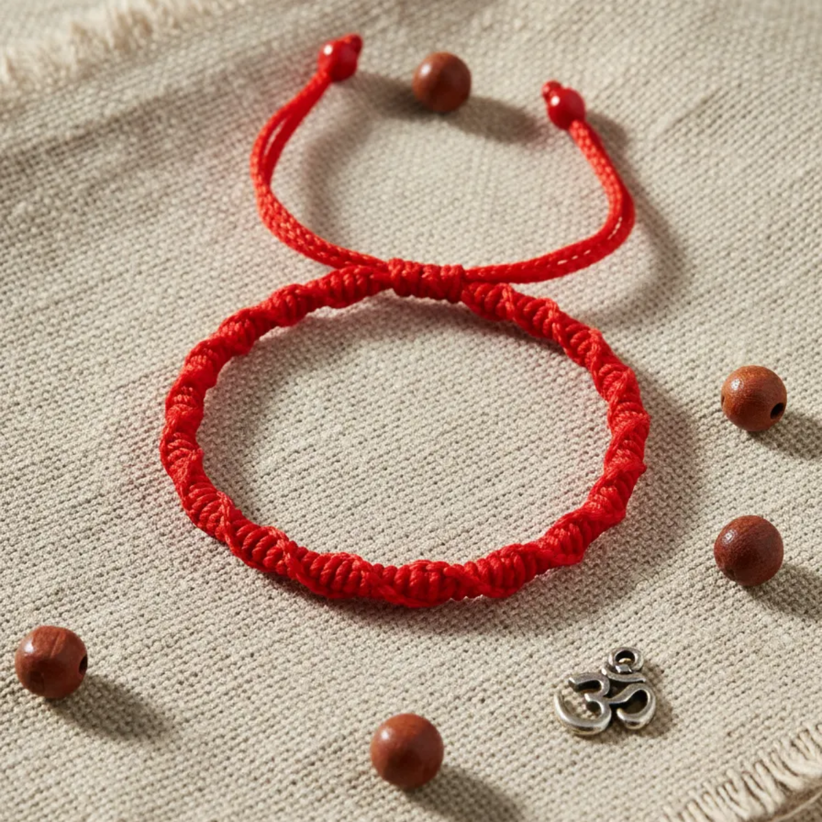 Pulsera Hilo Rojo Protección Tornillo