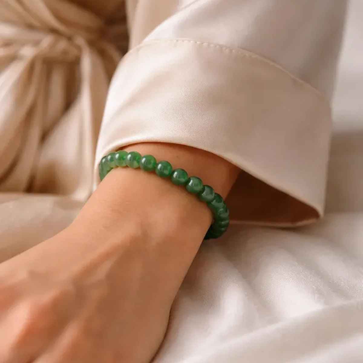 Pulsera Aventurina Verde 8mm
