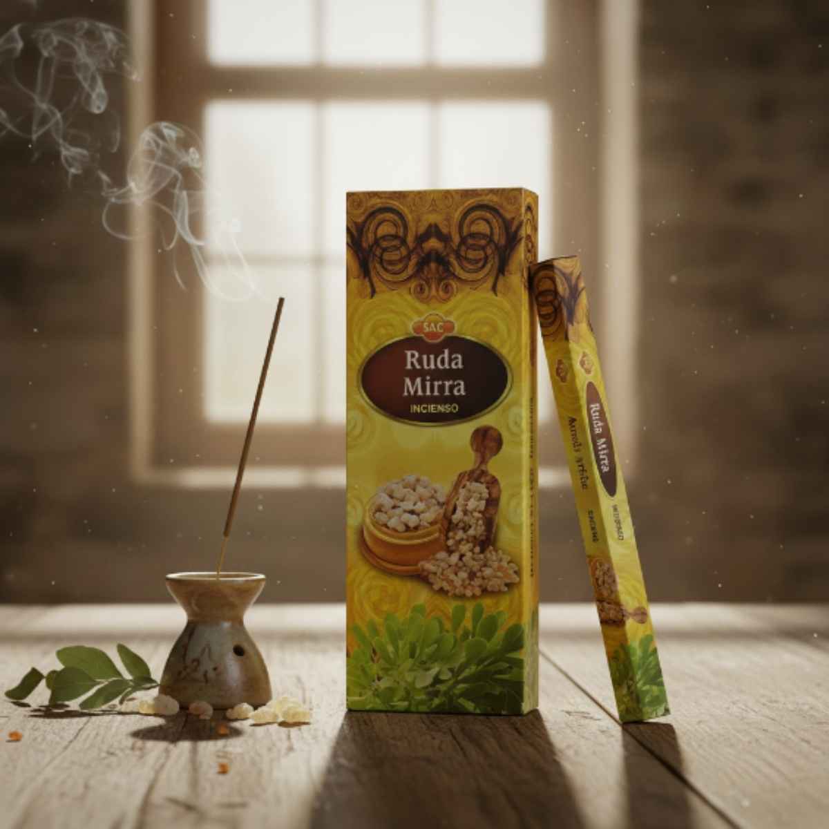 Incienso Ruda Mirra