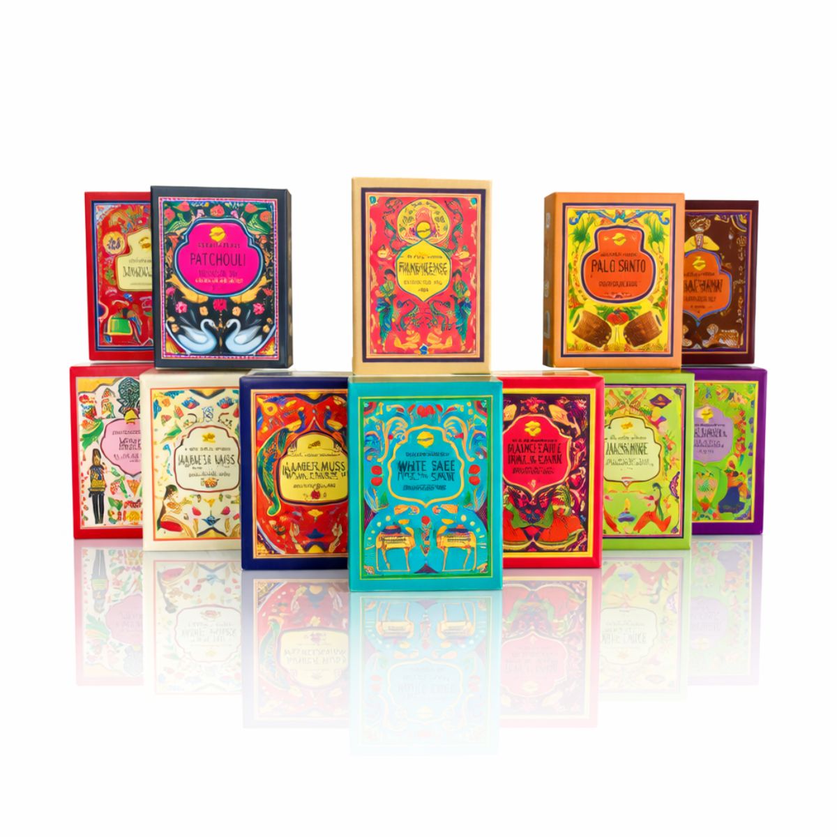 Pack Incienso Cascada 120 conos