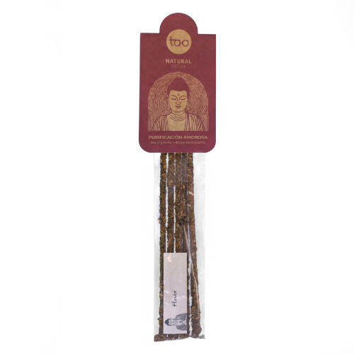 Sahumerio Palo Santo con Rosa Mosqueta
