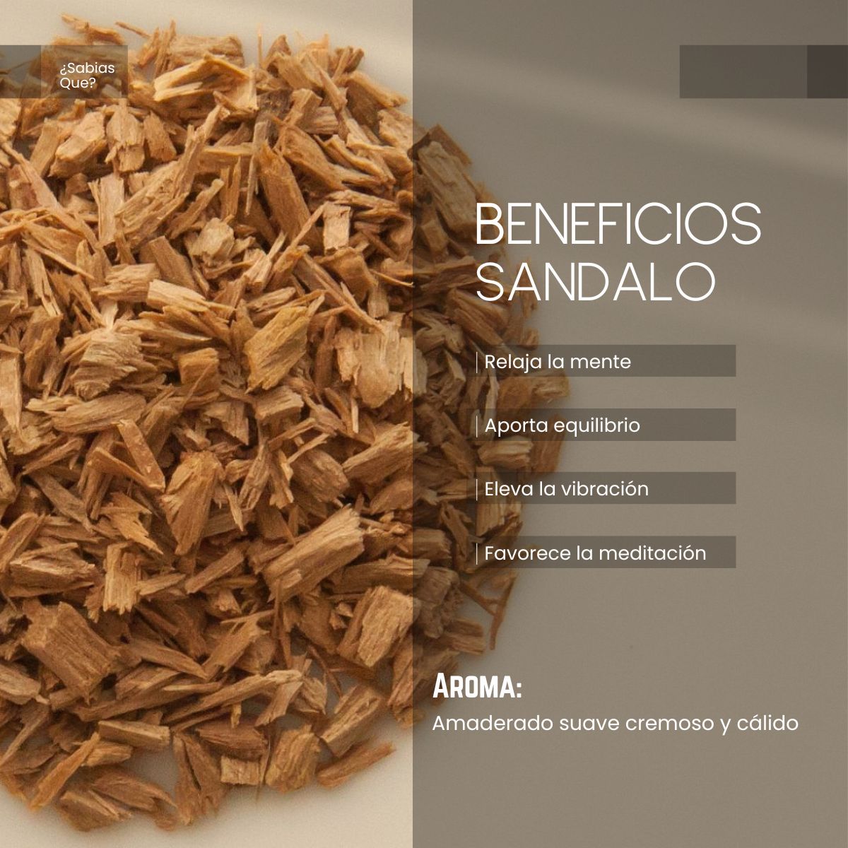 Aceite Aromático de Sándalo Canela