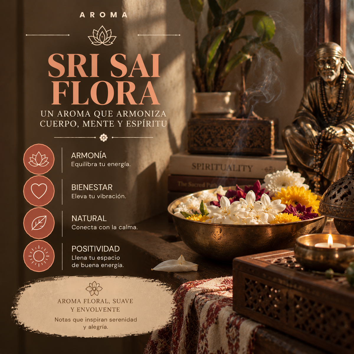 Incienso Sri Sai Flora